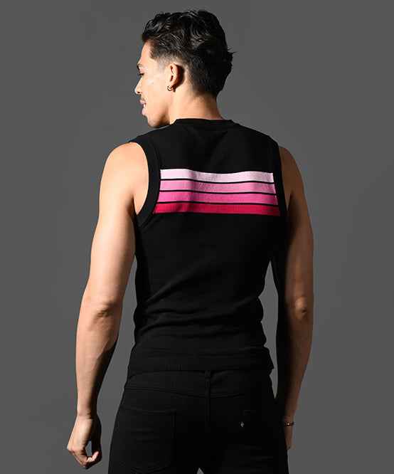 Knit Stripe Sleeveless